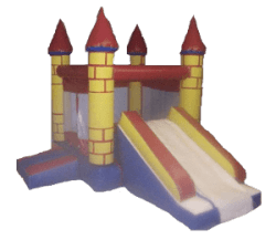 Yellow Castle Indoor Bouncer (Toddler)