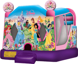 Disney Princess XL Bouncer Slide Combo