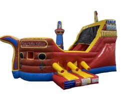 Pirate Ship Bouncer Slide Combo