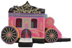 Princess Carriage Bouncer Slide Combo